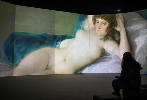 'La Maja desnuda' de Goya, en '#INGOYA'
