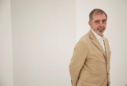El director del Reina Sofía, Manuel Borja-Villel, ayer en los nuevos espacios del museo