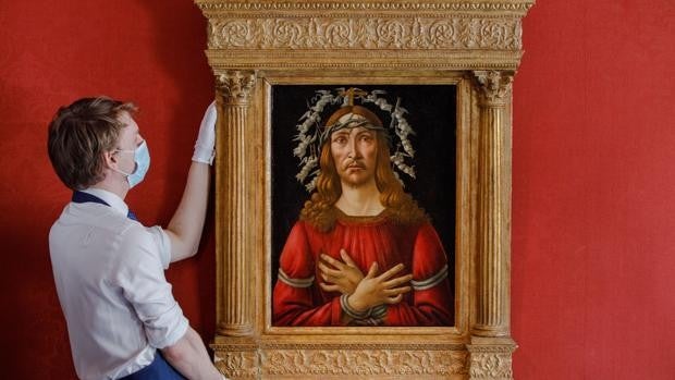 'El Varón de Dolores' de Botticelli, uno de los últimos en manos privadas, sale a subasta