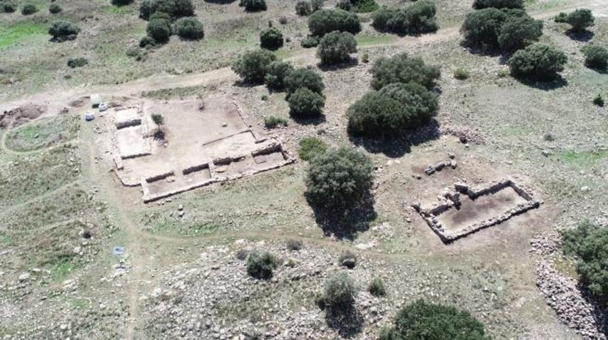 El lugar en el que se emplaza la mezquita descubierta en el yacimiento de La Graja