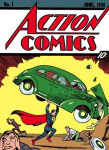 Portada del primer número de Action Comics