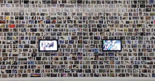 Vista de sala de la exposición