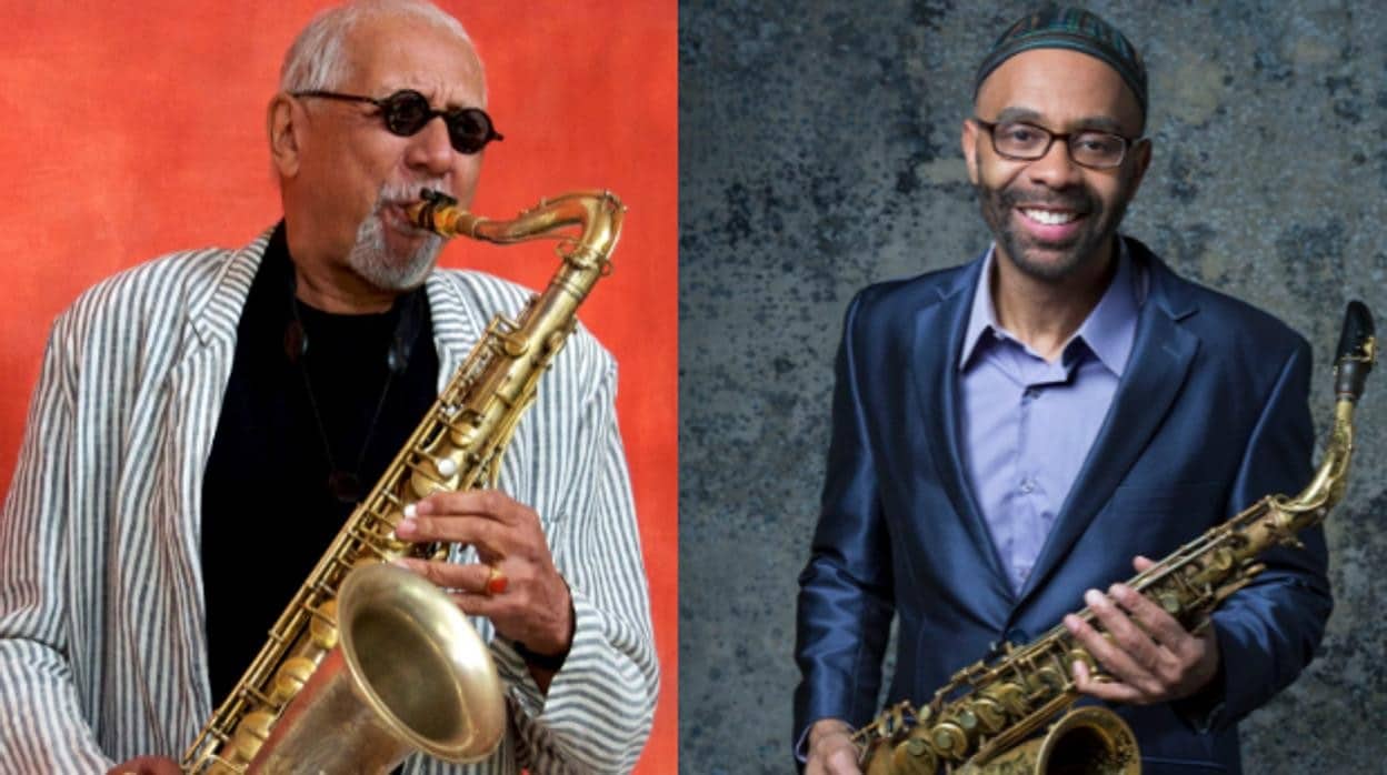 Los míticos saxofonistas Charles Lloyd (izquierda) y Kenny Garrett serán dos de los nombres importantes del Jazzmadrid 2021