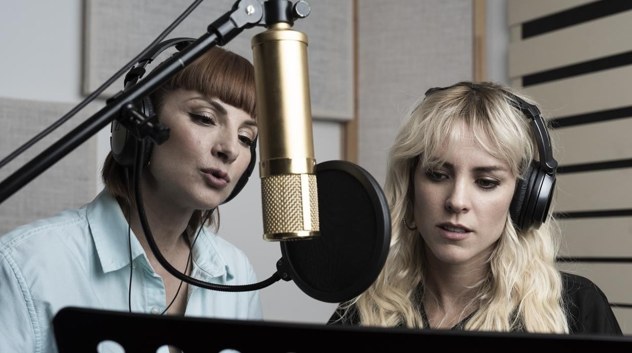 Najwa Nimri y Maggie Civantos graban ‘Vis a vis’ para Audible