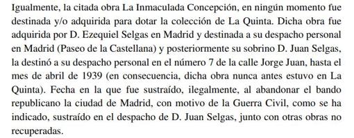 Respuesta de Gregorio Peña