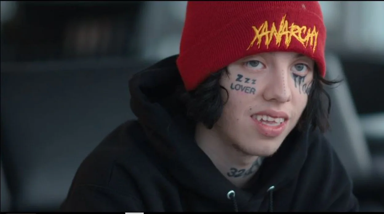 El rapero Lil Xan, en una imagen del documental