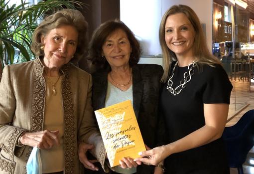 Pilar Sanz Briz (hija de Ángel Sanz Briz), Eva Leitman-Bohrer y Alexandra Ciniglio