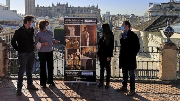 Este viernes vuelven las visitas teatralizadas gratuitas al Palacio de los Marqueses de La Algaba