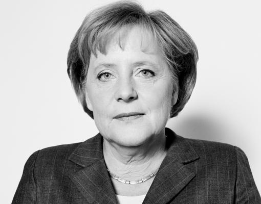 Merkel, retratada en 2008