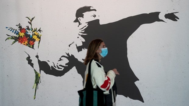 Banksy y el negocio de la protesta se instalan en Barcelona