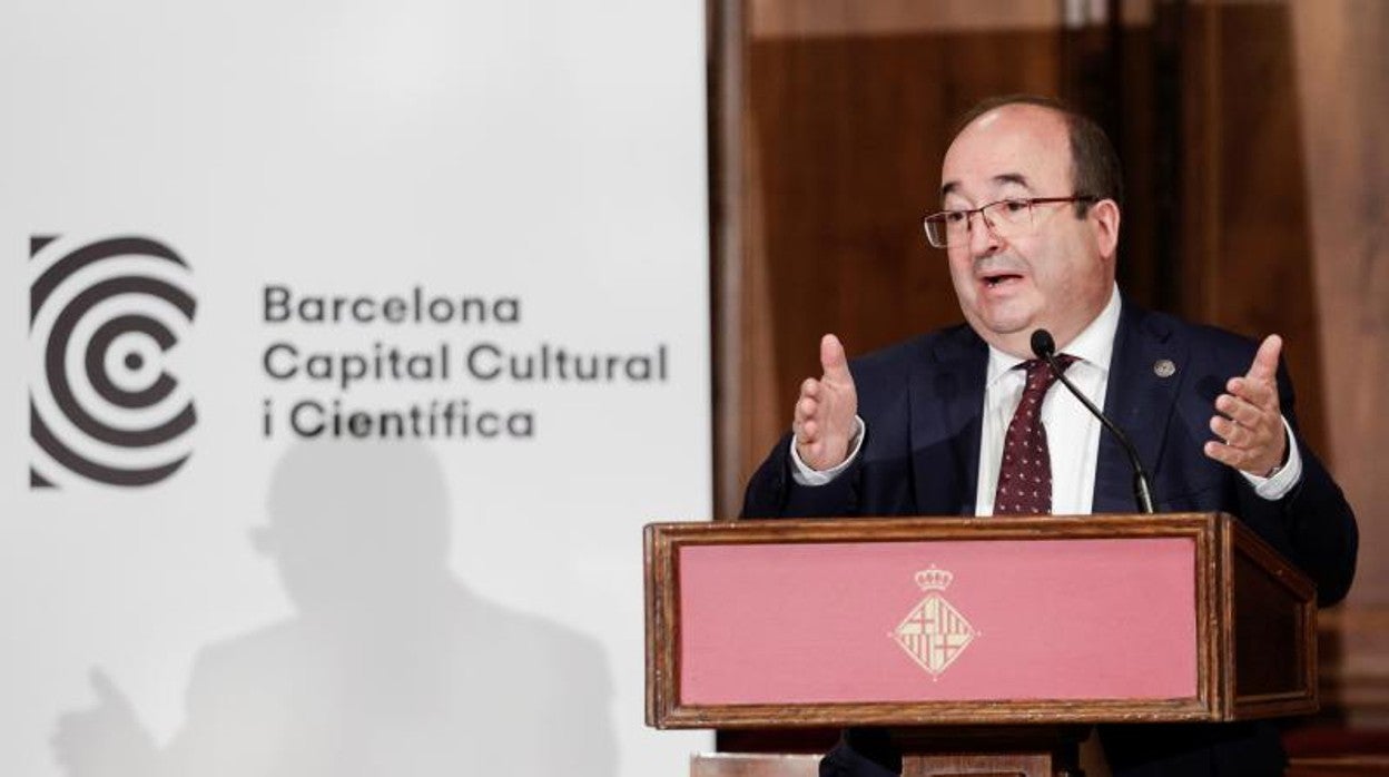 Miquel Iceta, ministro de Cultura y Deporte