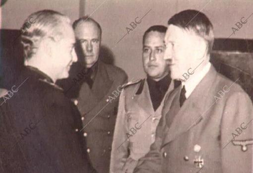 Ramón Serrano Suñer se entrevista con Adolf Hitler