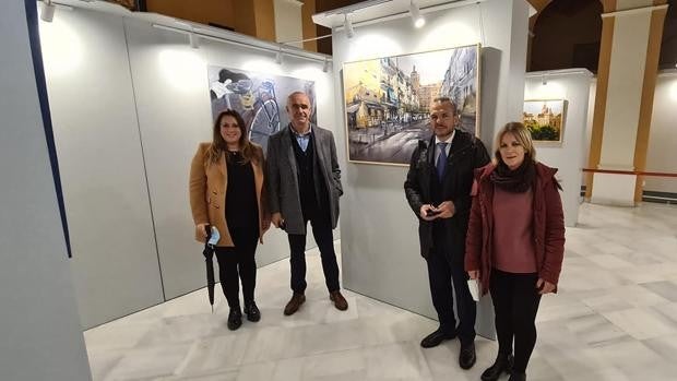 Adrián Marmolejo recibe el Premio Alfonso Grosso de pintura por su obra ‘Cotidianidades Calle Bami’