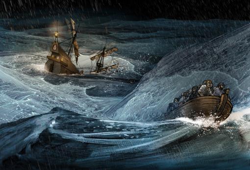 Así fue la agonía del Juncal, el galeón que naufragó en 1631 y que retorna hoy al Archivo de Indias