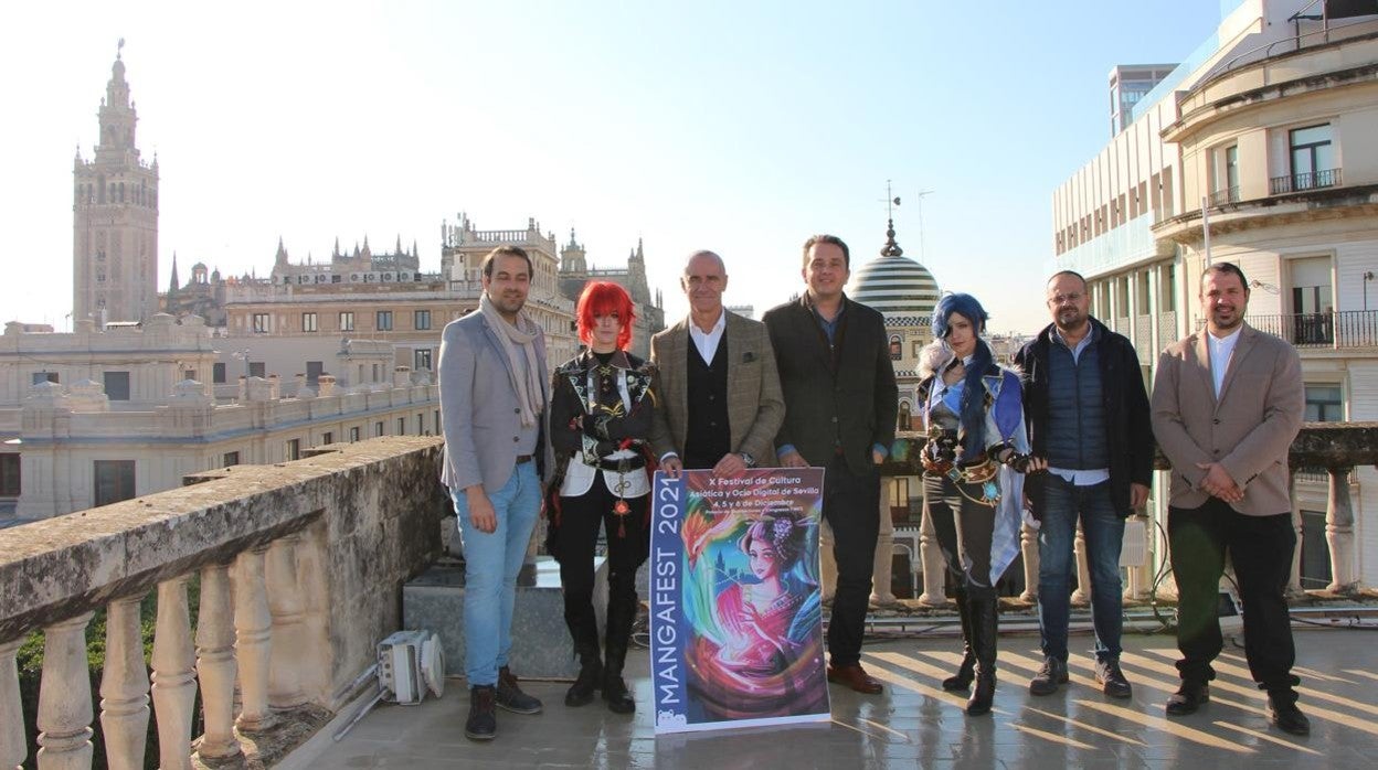 Presentación del Mangafest 2021, que comenzará este sábado en Fibes