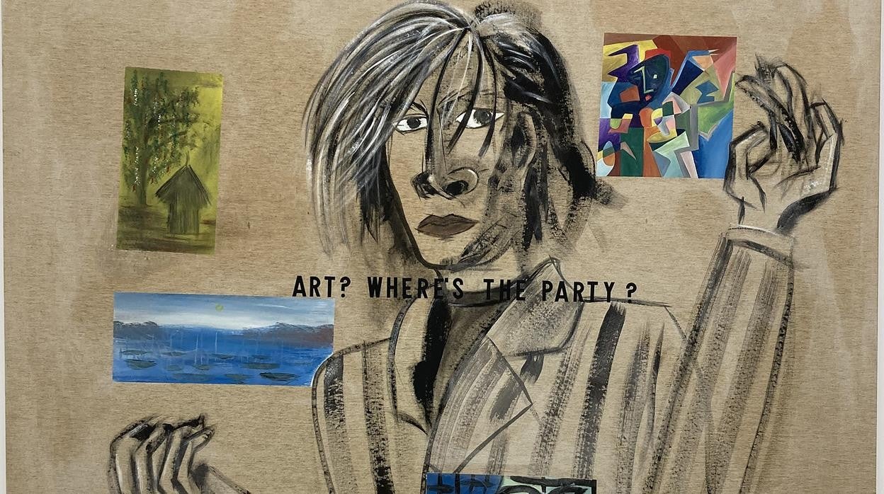 Rafael Agredano. 'Art? Where´s the party?', 1989