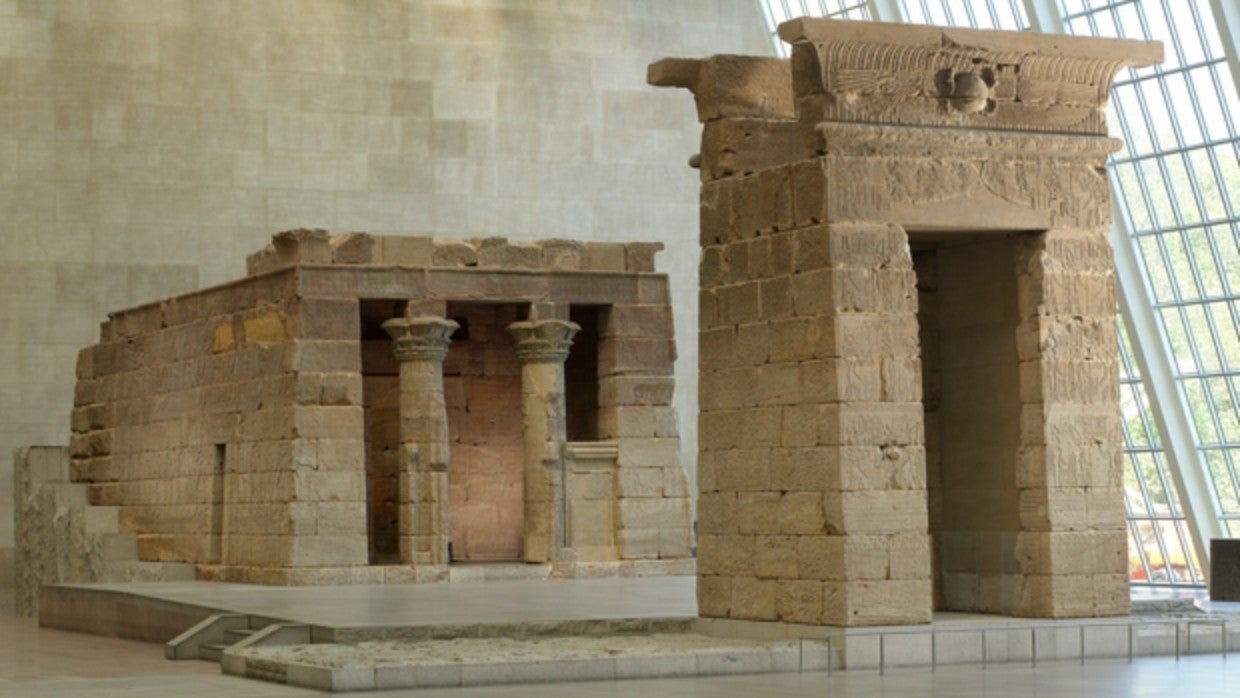 El Templo de Dendur, en el ala hasta ahora denominada Sackler