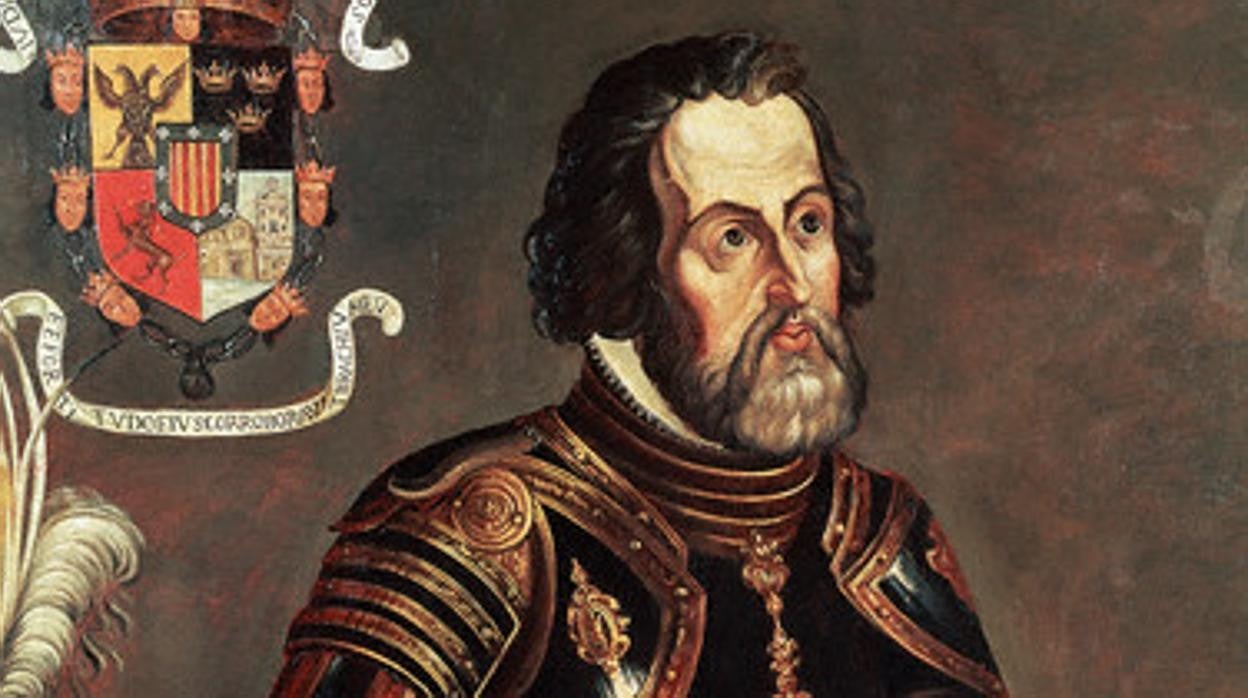 Retrato de Hernán Cortés, anónimo del siglo XVI