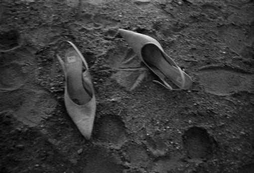 'Milla’s shoes, Mojave Desert' (1990)