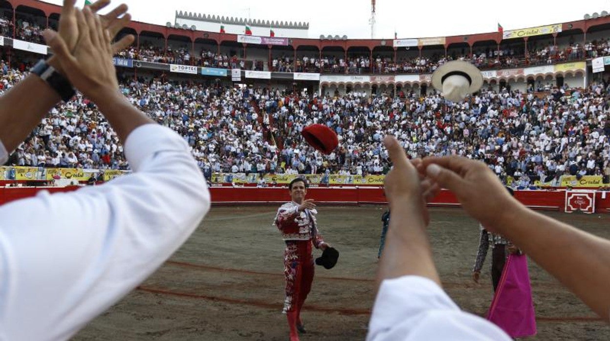 El Juli, en la plaza de toros de Manizales