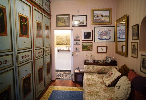 Ana María Martín Gaite cuidó a su hermana Carmen en esta habitación durante su último mes de vida