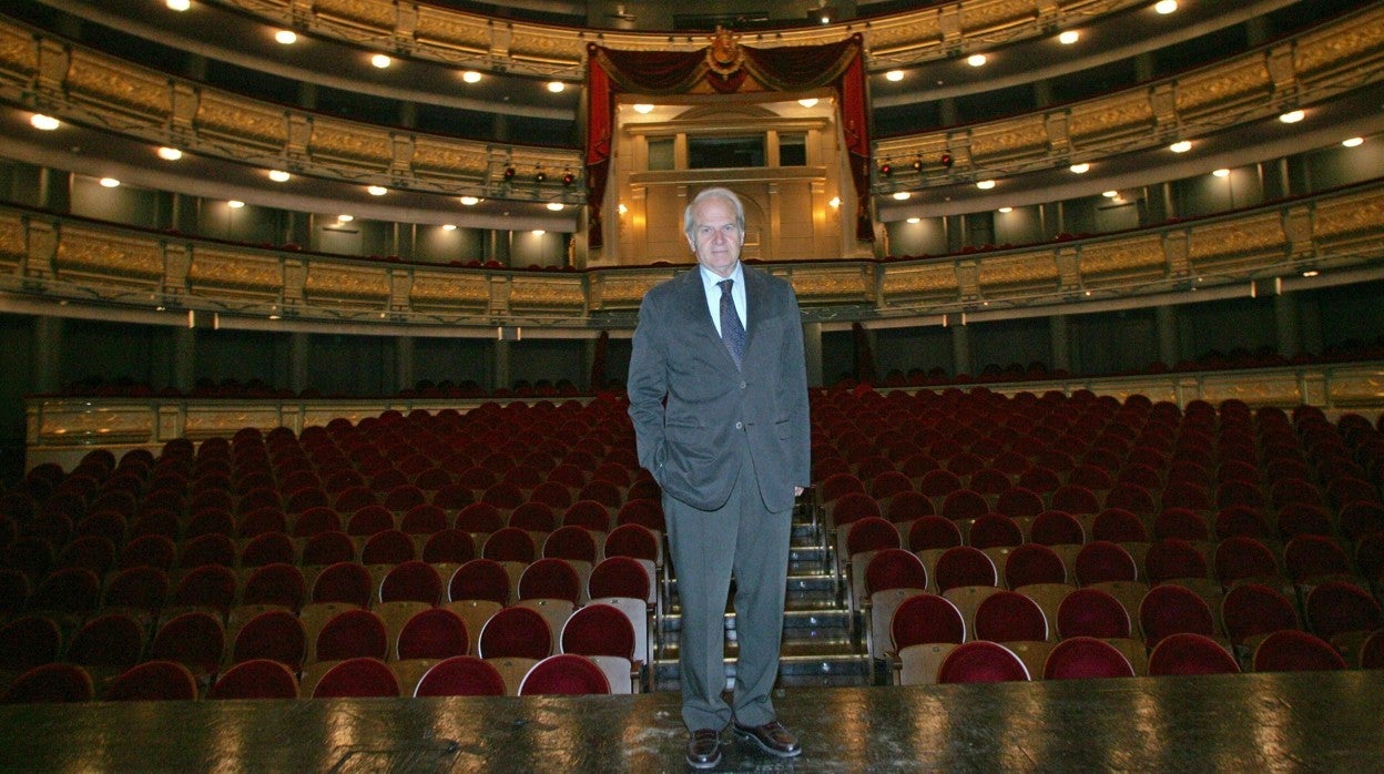 Miguel Muñíz, en el Teatro Real