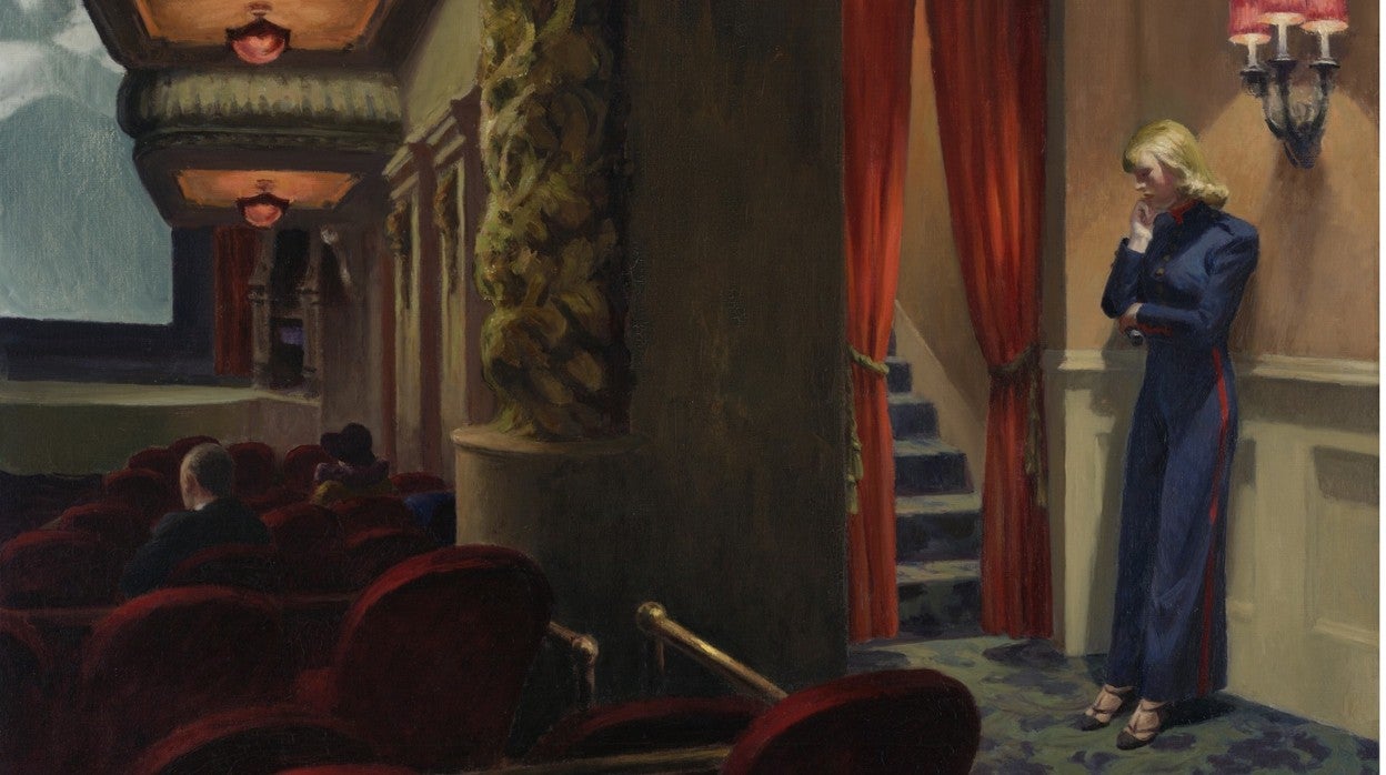 ‘New York Movie’, de Edward Hopper, fue pintado entre 1938 y 1939