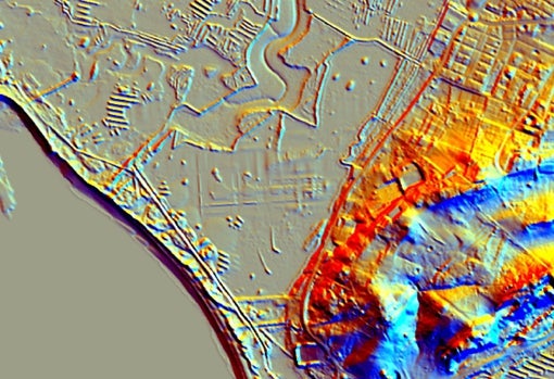 La estructura detectada por la US en Río Arillo