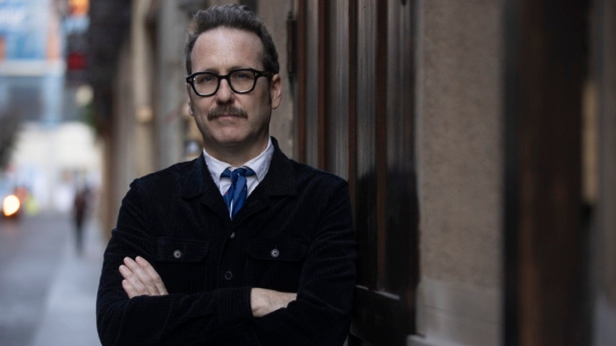 Joaquín Reyes, en una calle del madrileño Barrio de las Letras