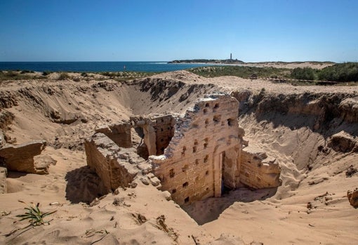 Vista de las termas romanas