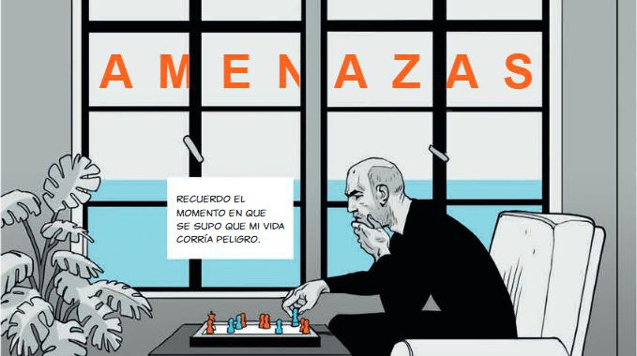 Una de las ilustraciones de 'Todavía estoy vivo', de Roberto Saviano y Asaf Hanuka