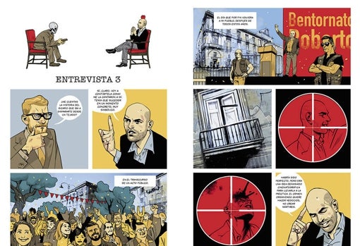 La novela gráfica explora la vida de Saviano tras la publicación de 'Gomorra'