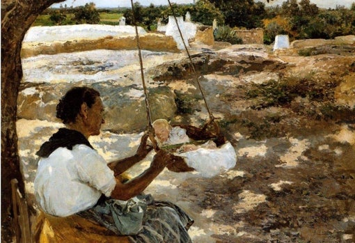 'El columpio', de Sorolla (1894)