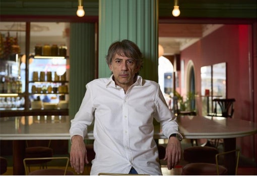 El escritor Juan Tallón, fotografiado en Madrid