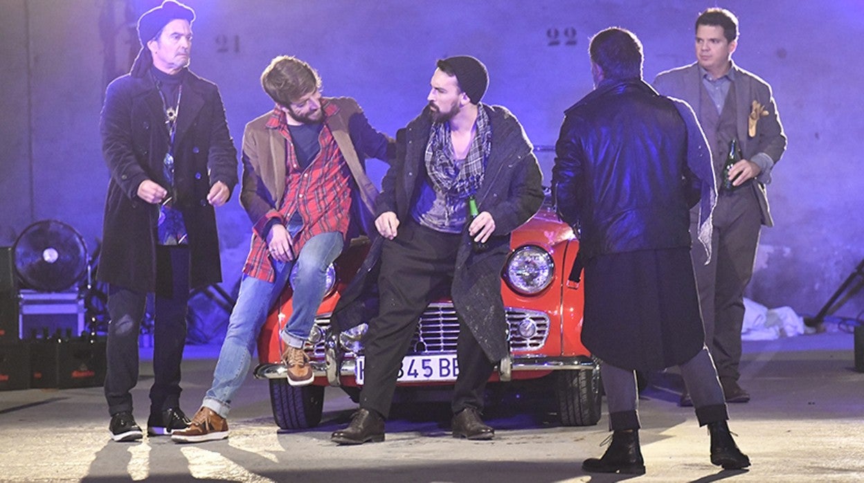 Una escena de 'La bohème'