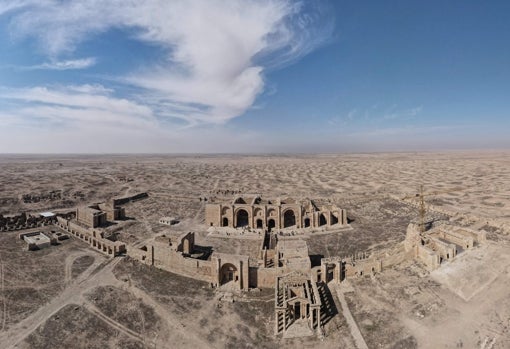 La antigua ciudad iraquí de Hatra