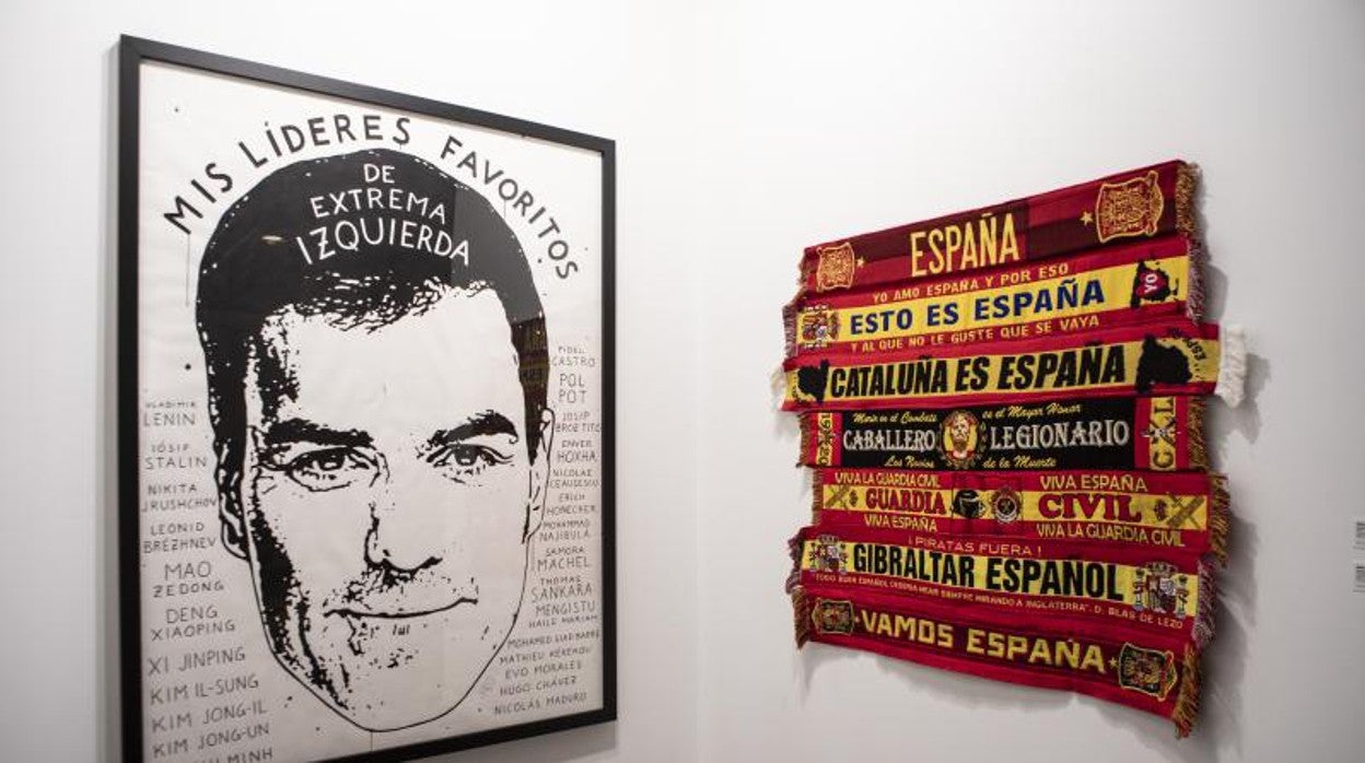 Retrato de Pedro Sánchez en ARCO