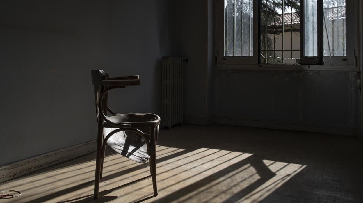 Una de las habitaciones de la casa Vicente Aleixandre