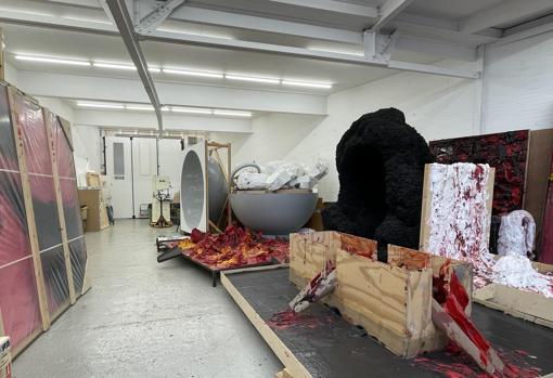 Estudio del artista británico