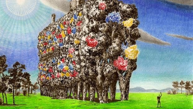 Dibujos de Óscar Ortiz Marzo en la Galería Zunino de Sevilla