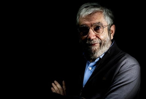 Antonio Muñoz Molina, en un momento de la entrevista