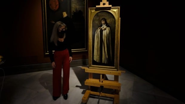 Presentan 'Santa María Magdalena de Pazzi', segundo cuadro de Alonso Cano que adquiere la Junta