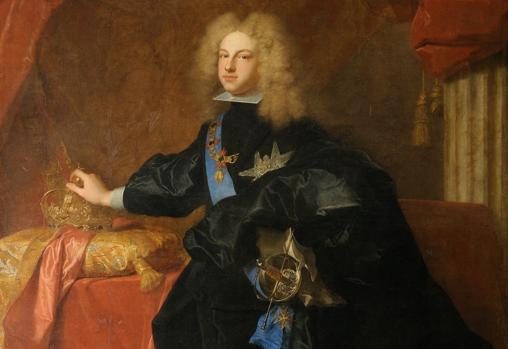 Hyacinthe Rigaud - Philippe V, roi d'Espagne (1683-1746). Wikimedia Commons