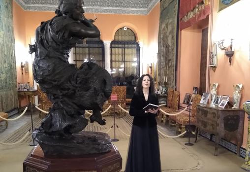 Música y poesía para descubrir el sevillano Palacio de las Dueñas a la luz de la luna