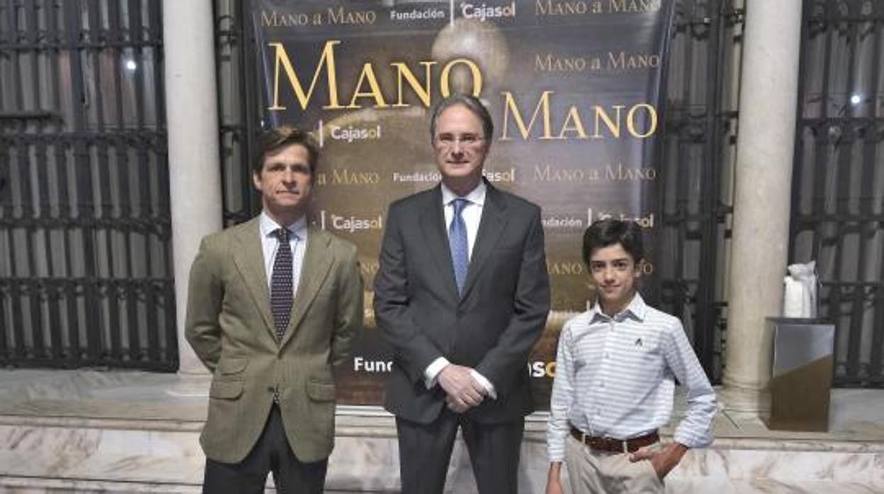 El Juli, José Enrique Moreno y Marco Pérez