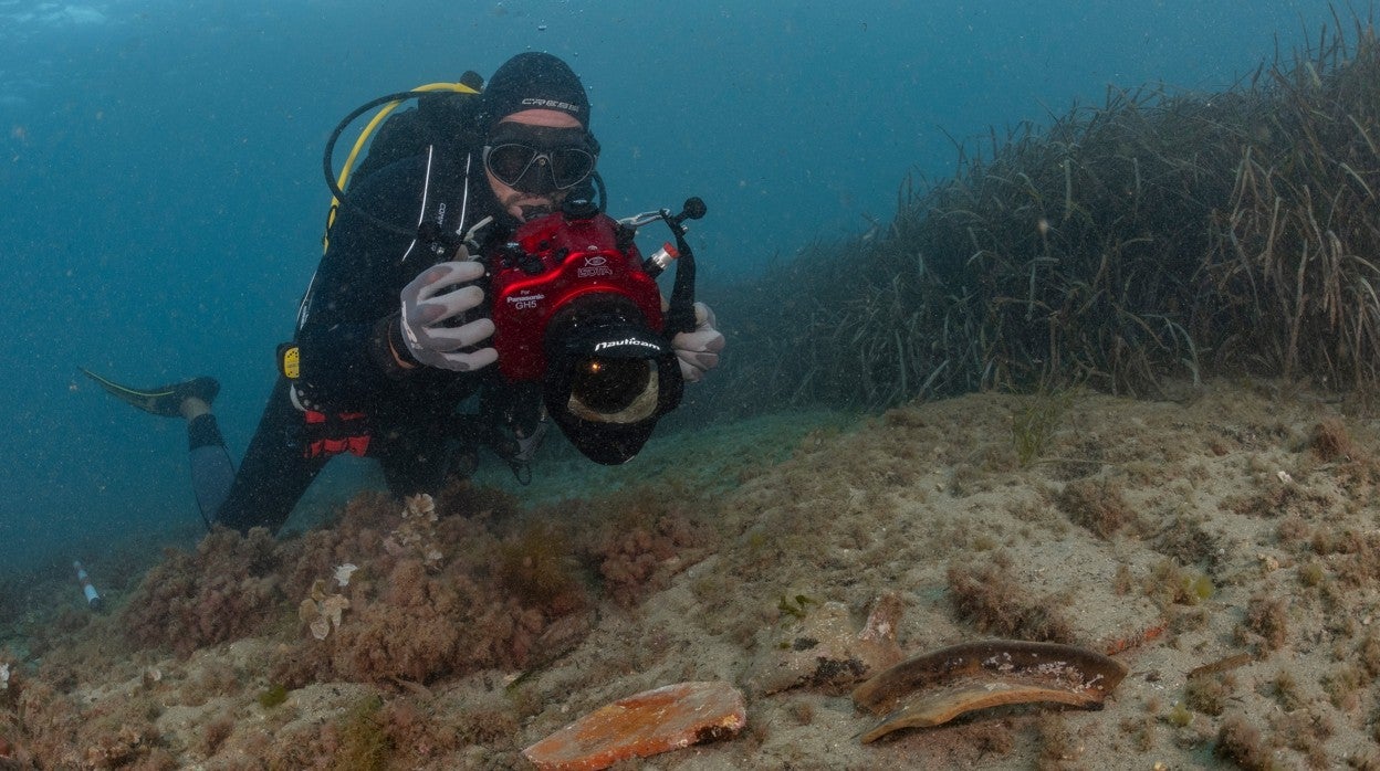Campaña de investigación subacuática del Instituto Balear de Estudios de Arqueología Marítima en el entorno de la Isla del Fraile el pasado septiembre