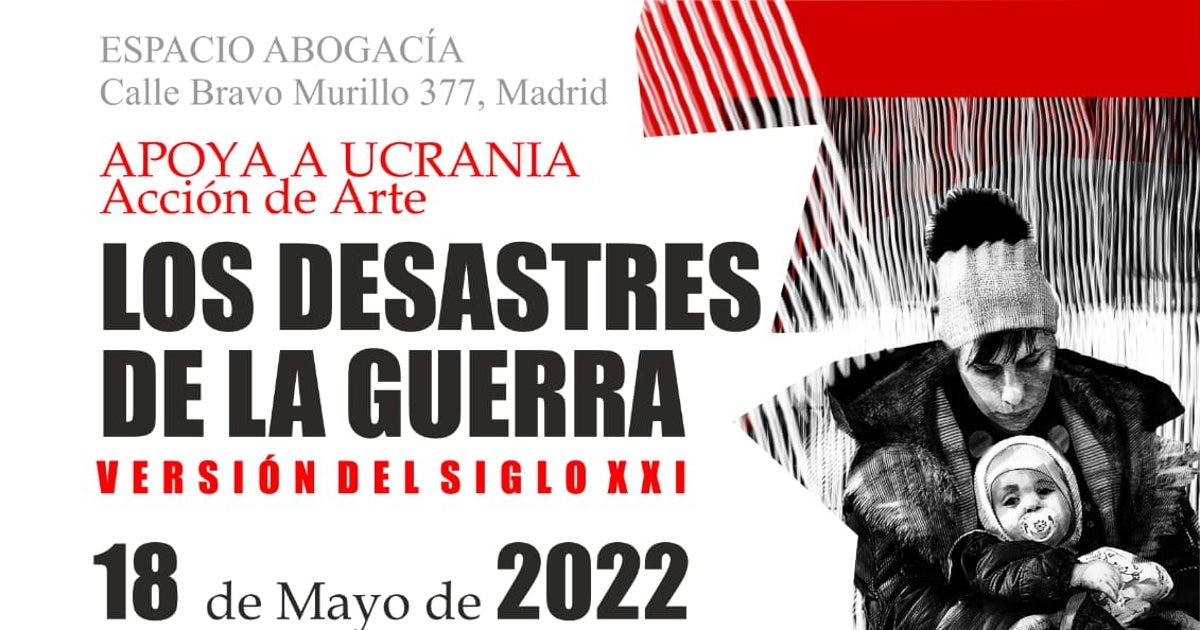 Cartel de la exposición 'Los desastres de la guerra'