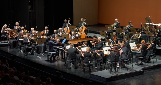 Un momento del concierto celebrado este jueves en el Maestranza