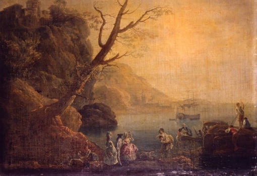 'Marina con figuras'