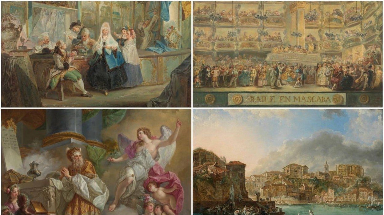 Algunas de las obras más representativas de Luis Paret